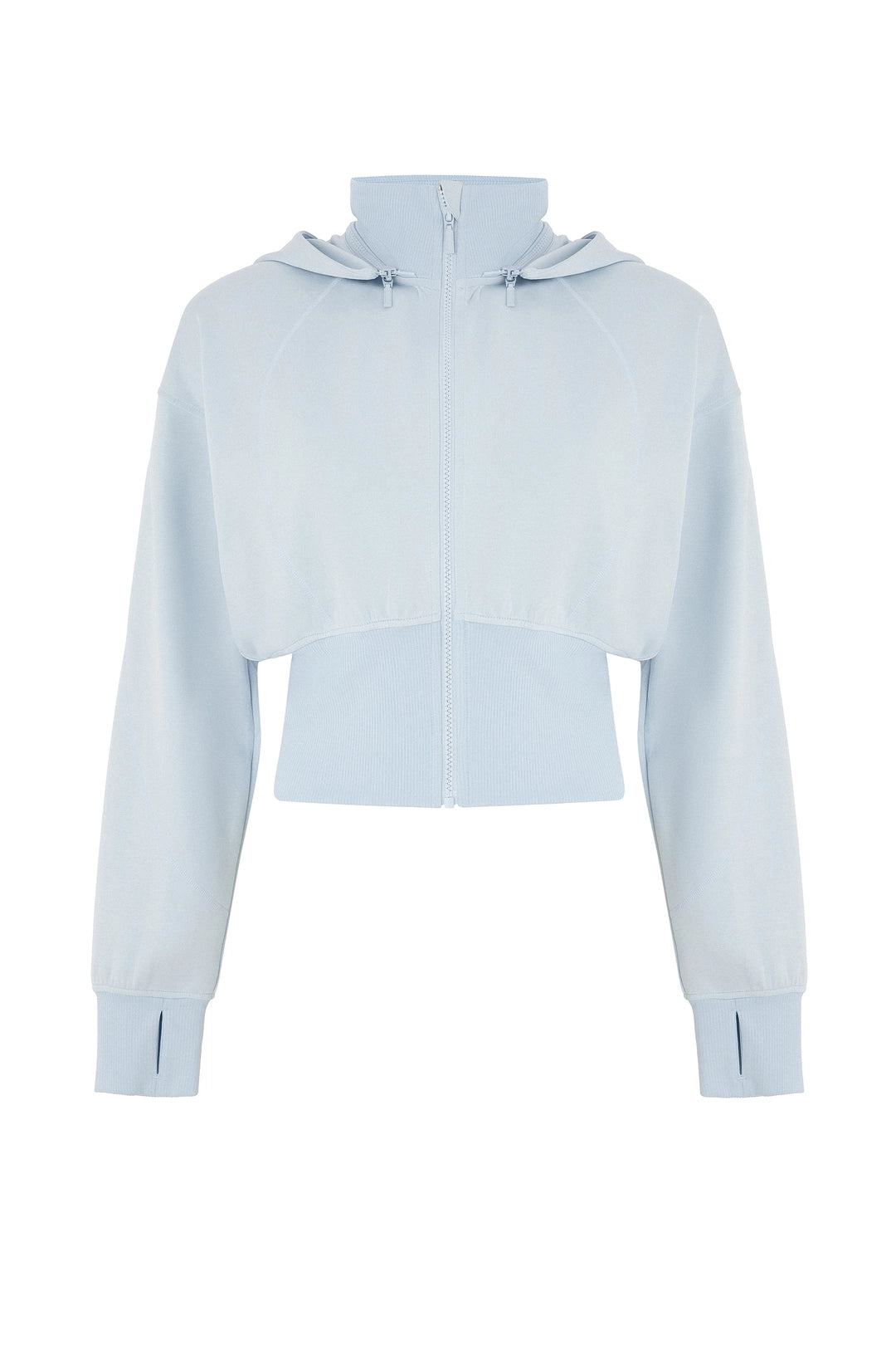 Repose Cropped Zip Hoodie