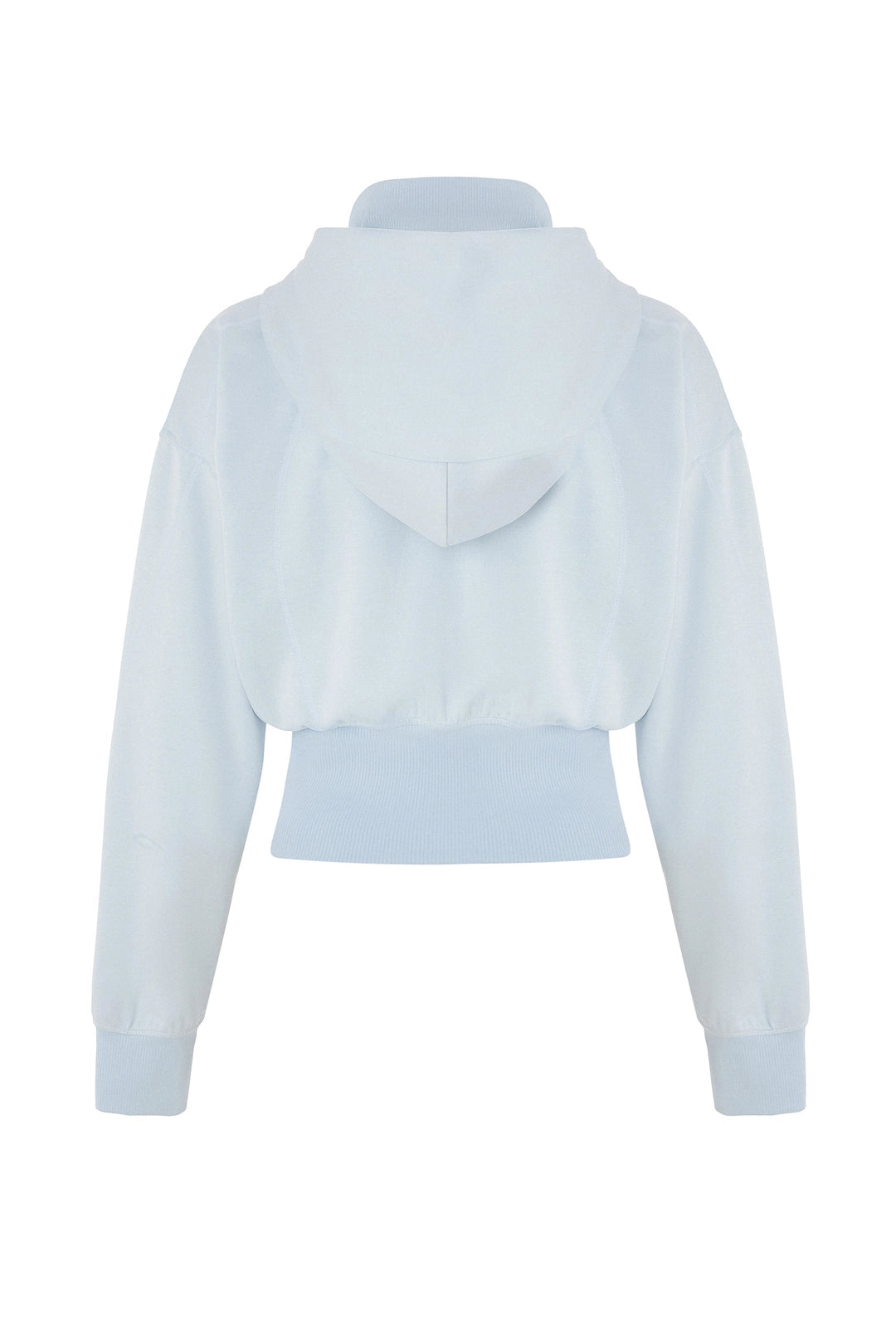 Repose Cropped Zip Hoodie