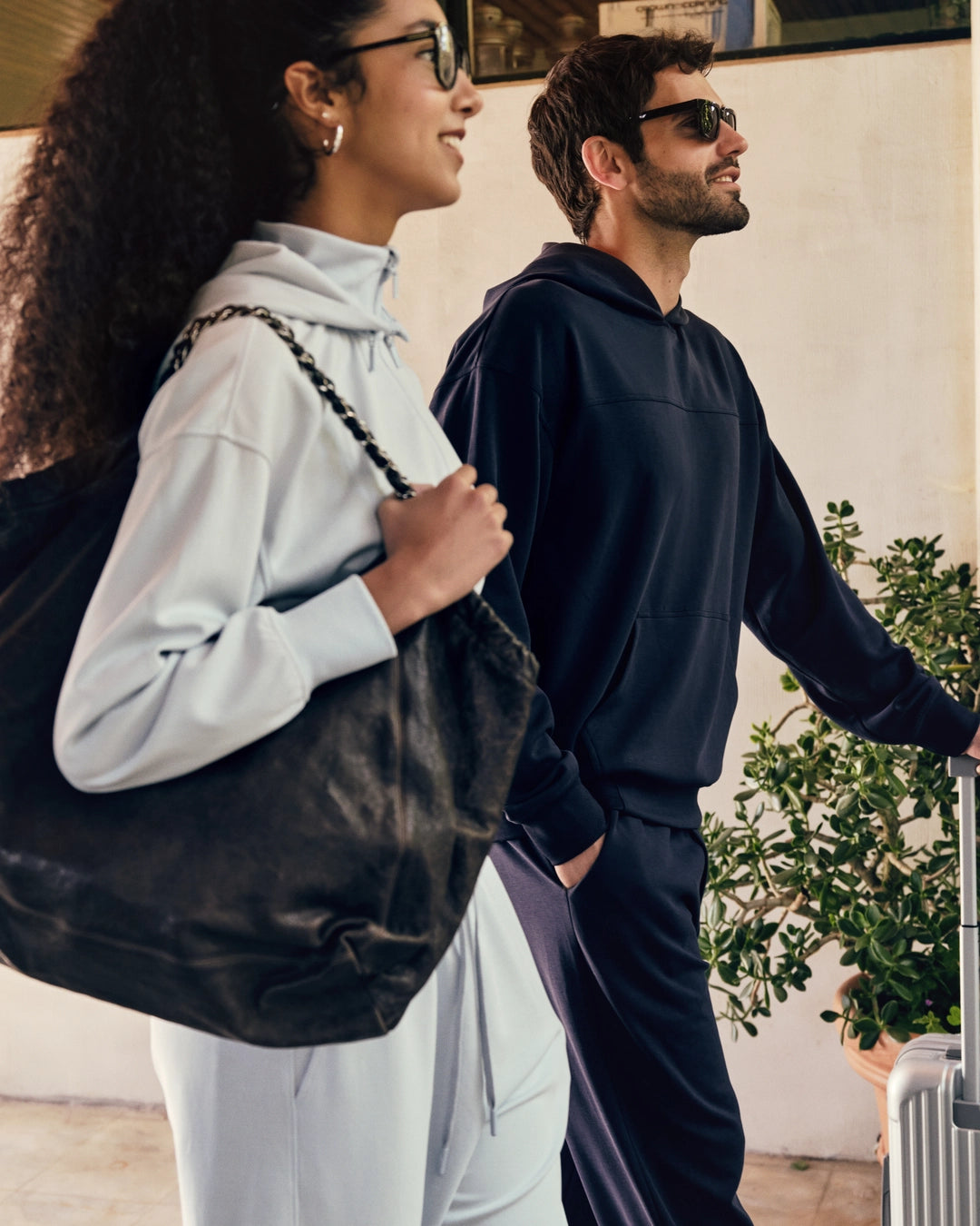 Repose Cropped Zip Hoodie